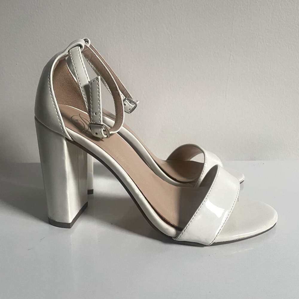 White Sandal Heel